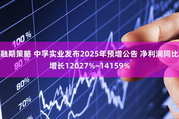 融期策略 中孚实业发布2025年预增公告 净利润同比增长12027%~14159%